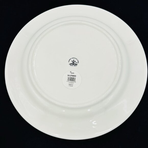 Homer Laughlin 11 3/4" Pristine Undecorated Plate Solid White Restaurant Ware - Picture 6 of 7